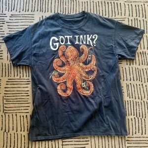 Vintage Tattoo Got Ink? Octopus Tshirt